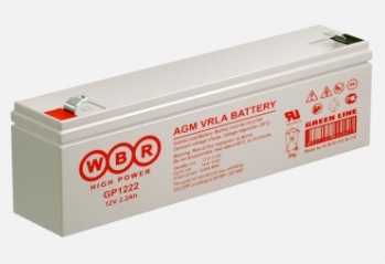 WBR Батарея GP1222 (12V/2.3Ah)