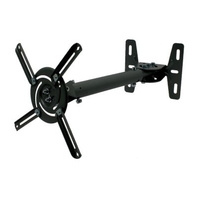 Wize WPB-B черный {Потолочные, Макс. крепежное расстояние 260х260, макс. вес нагрузки 12 кг, Наклон,