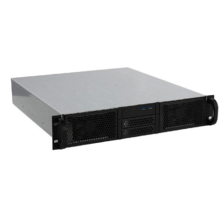 Procase RE204-D0H8-FE-65 Корпус 2U server case,0x5.25+8HDD,черный,без блока питания(2U,2U-redundant)