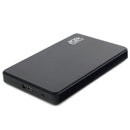 AgeStar 3UB2P2 USB 3.0 Внешний корпус 2.5" SATAIII HDD/SSD AgeStar 3UB2P2 (BLACK) пластик, чёрный. U