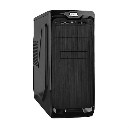 Exegate EX269439RUS Корпус Miditower ExeGate UN-604 (ATX, без БП, 2*USB+2*USB3.0, аудио, черный)