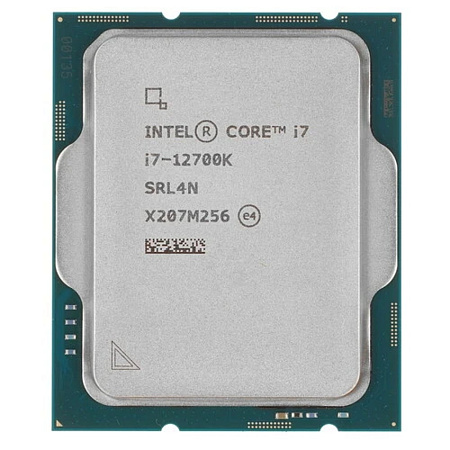 CPU Intel Core i7-12700K Alder Lake OEM {3.6 ГГц/ 4.9 ГГц в режиме Turbo, 25MB, Intel UHD Graphics 7