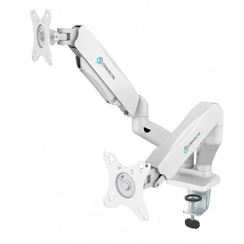 ONKRON G160 белый {Для двух экранов с диагональю 13&amp;quot;-32&amp;quot; Допустимая нагрузка: 2 x (2-6,5 кг) VESA: 