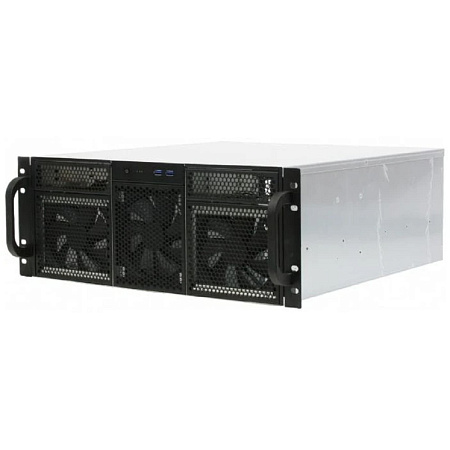Procase RE411-D2H14-C-48 Корпус 4U server case,2x5.25+14HDD,черный,без блока питания,глубина 480мм,M
