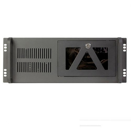 Procase B441-B-0 черный {4U глубина 450мм, внешн 2x5.25, 1x3.5, внутр 7xHDD, MB 12"x9,6", без Б/П PS