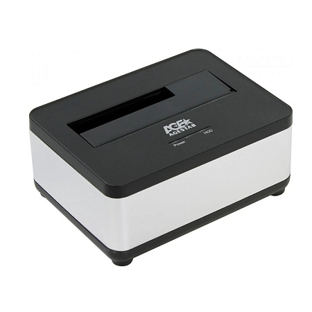 AgeStar 3UBT7 (SILVER) Докстанция 2,5"/3,5" SATAIII AgeStar 3UBT7 (SILVER) USB 3.0, пластик, серебри