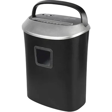 Cactus Шредер CS-SH-P6 черный/серый (секр.P-4)/фрагменты/10лист./21лтр./скрепки/скобы/пл.карты (2077