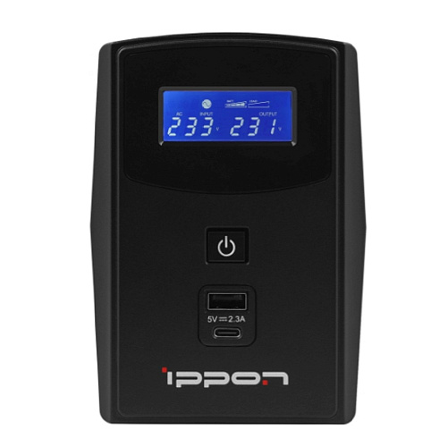 Ippon Back Power Pro II 600 black {1030300}
