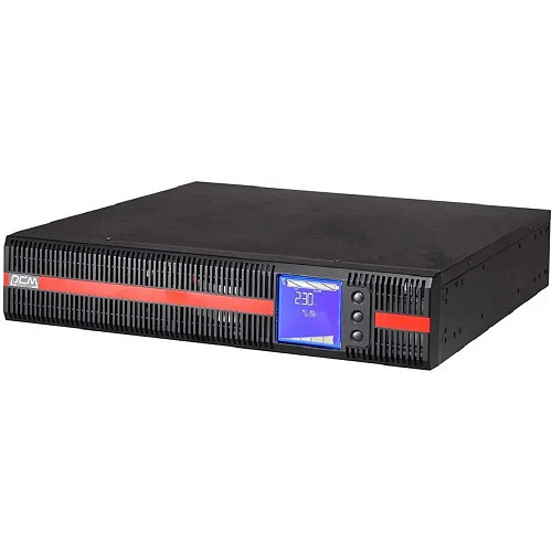 PowerCom Macan MRT-2000SE ИБП {Online, 2000VA / 2000W, Rack/Tower, IEC, LCD, Serial+USB, SNMPslot, п
