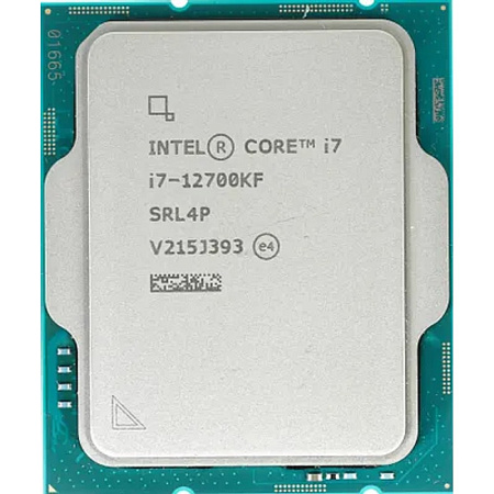 CPU Intel Core i7-12700KF Alder Lake OEM {3.6 ГГц/ 4.9 ГГц в режиме Turbo, 25MB, LGA1700}