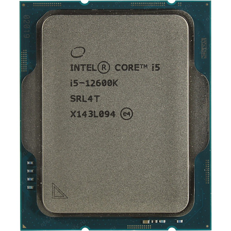CPU Intel Core i5-12600K Alder Lake OEM {3.7 ГГц/ 4.9 ГГц в режиме Turbo, 20MB, Intel UHD Graphics 7