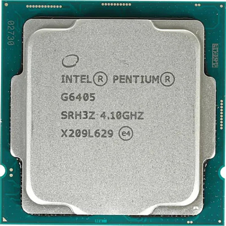 CPU Intel Pentium Gold G6405 Comet Lake OEM {4.1ГГц, 4МБ, Socket1200}