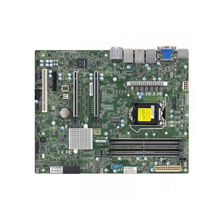 Supermicro MBD-X12SCA-F-B {W-1200 CPU, 4 DIMM slots, Intel W480 controller for 4 SATA3 (6 Gbps) port