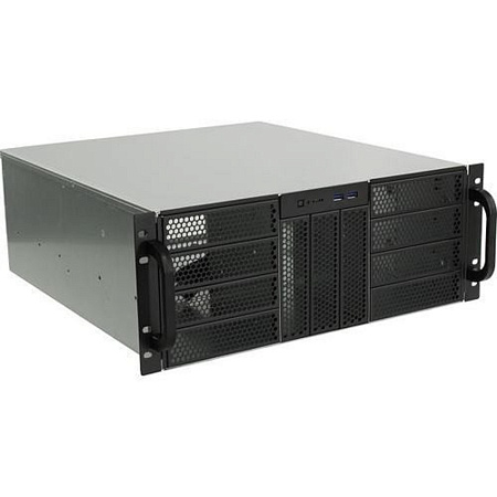 Procase RE411-D2H15-C-48 Корпус 4U server case,2x5.25+15HDD,черный,без блока питания,глубина 480мм,M