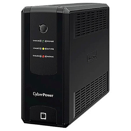 ИБП CyberPower UT1200EG {Line-Interactive, Tower, 1200VA/700W USB/RJ11/45/Dry Contact (4 EURO), 12В/