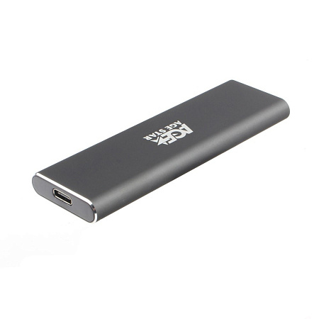 AgeStar 31UBNV1C (GRAY) USB 3.1 Type-C Внешний корпус M.2 NVME (M-key) AgeStar 31UBNV1C (GRAY), ал