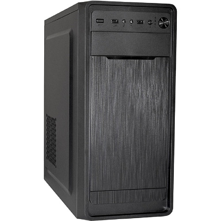 Exegate EX283070RUS Корпус Miditower ExeGate XP-332 Black, ATX, <без БП>, 2*USB, Audio